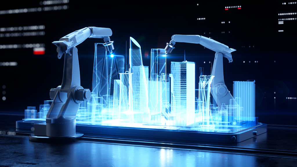 A view of robotic arms on operation. /CFP