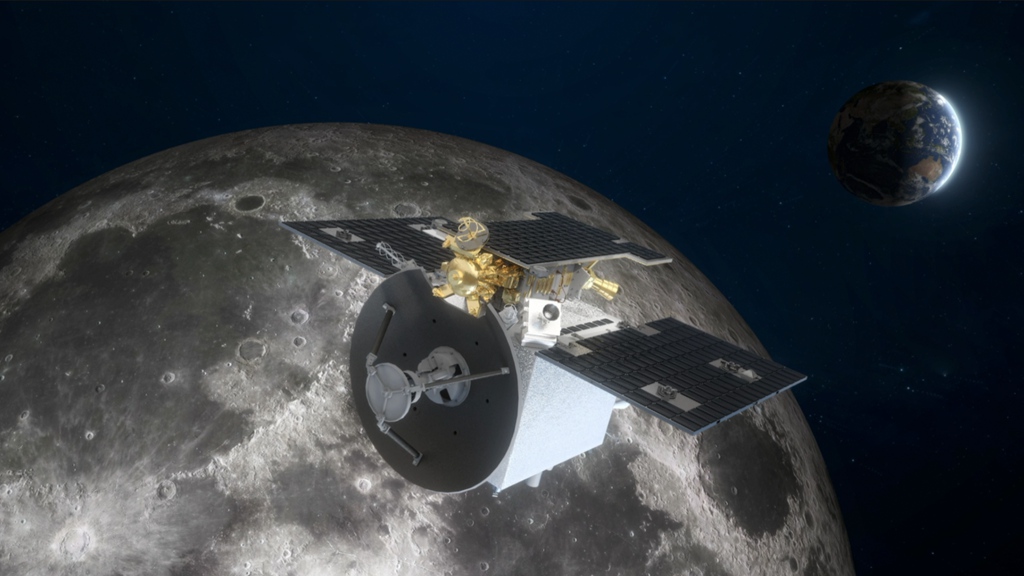 A rendering of a Tiandu test satellite. /China's Deep Space Exploration Laboratory